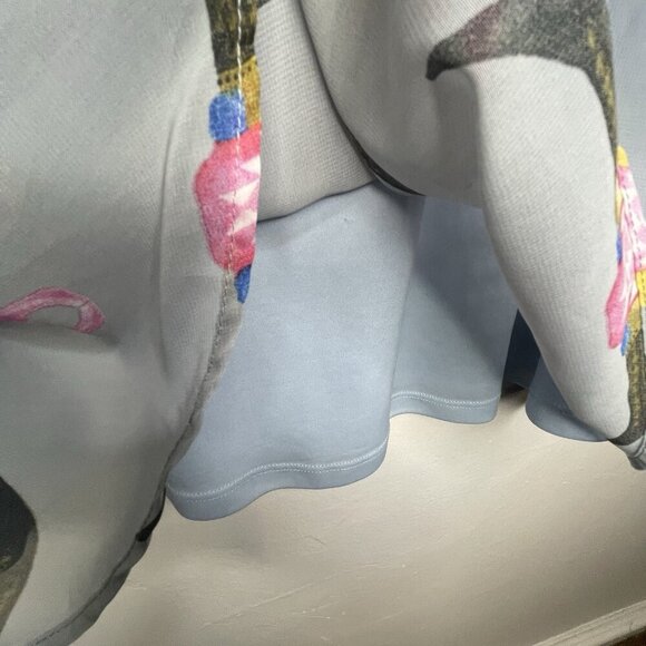 Show Me Your Mumu Kyle Mini Dress Womens M Blue Chiffon Cow Skull Western Boho - Picture 10 of 12